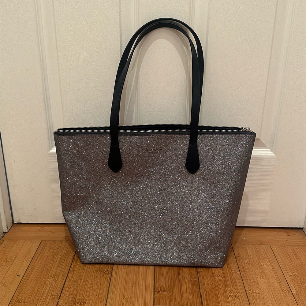 Kate spade glitter tote! NWOT. STUNNING! Never used!